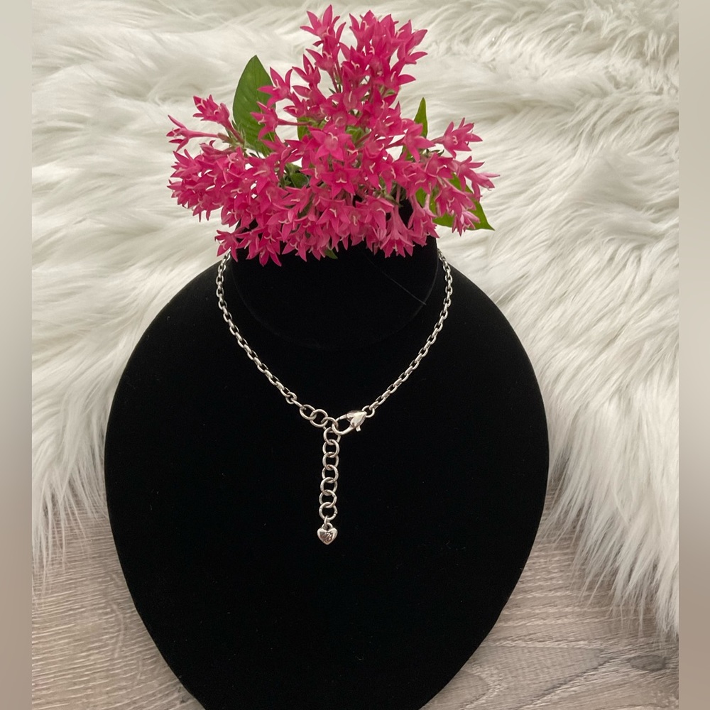 Brighton Open Rectangle Copper Beaded Pendant Nec… - image 2